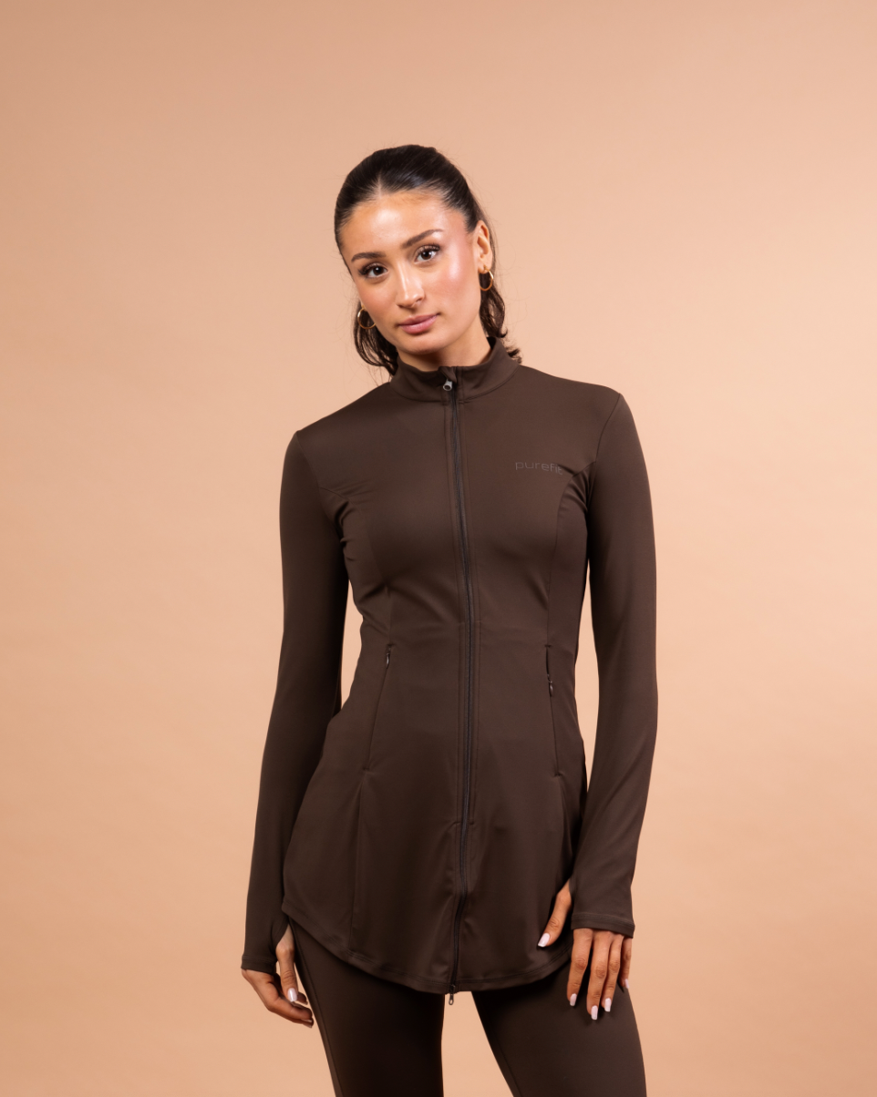 SoftEase Long Zip Jacket