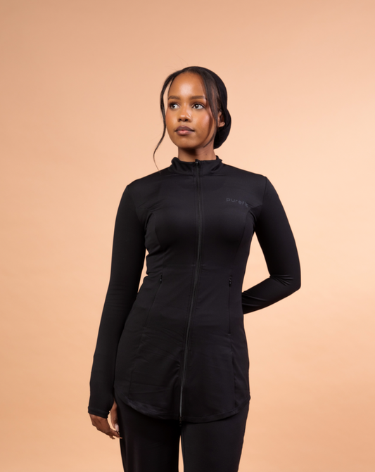 SoftEase Long Zip Jacket